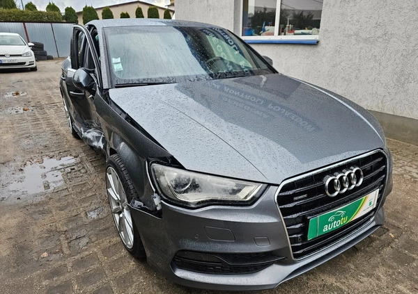 Audi A3 cena 42900 przebieg: 139000, rok produkcji 2015 z Chodzież małe 466